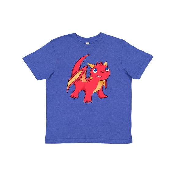 Inktastic Cute Baby Red Dragon Youth T-Shirt
