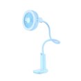 thumbnail image 1 of Clip on Fan 360° Rotation Rechargeable Mini Fan Personal Fan with Light for Home, 1 of 10