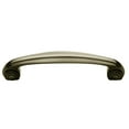 thumbnail image 1 of Baldwin 4438050 4 in. Decorative Cabinet Pull, Satin Brass & Black, 1 of 7
