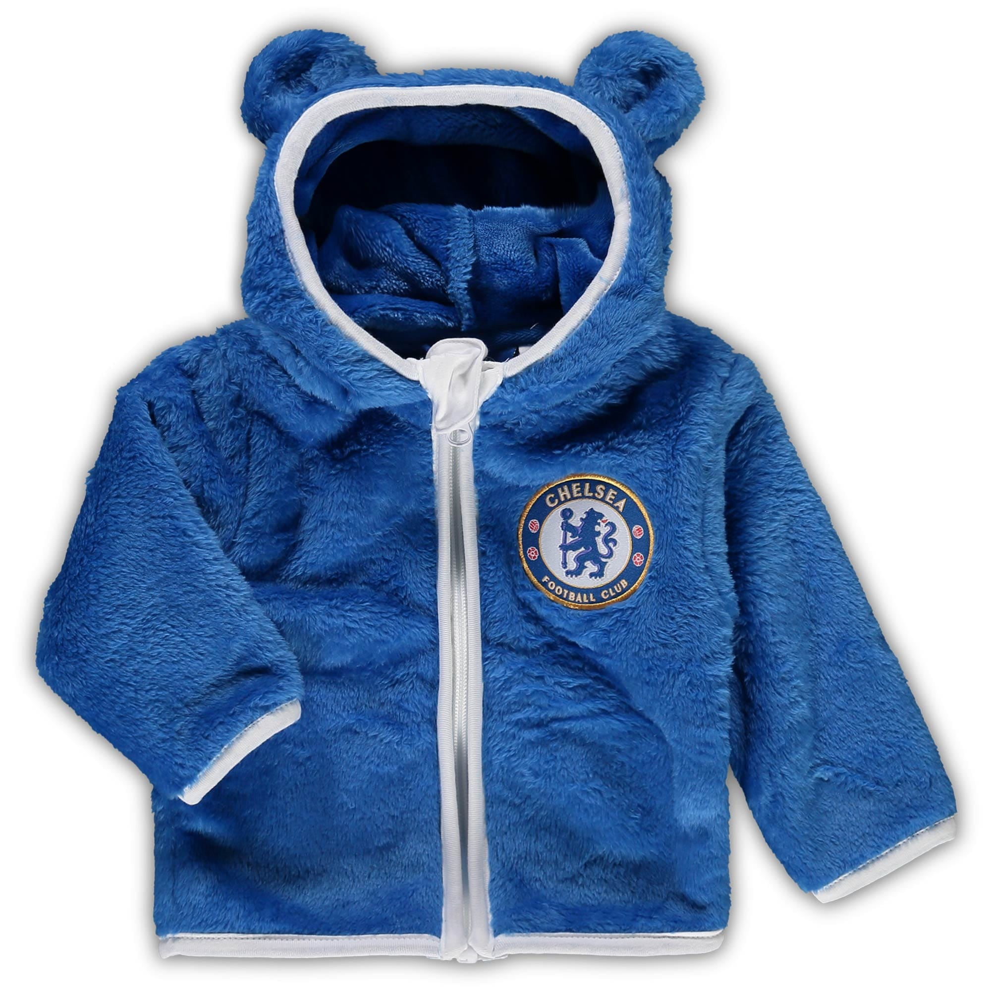 Boy's official licenced chelsea football club one piece fleece gift jump suit 