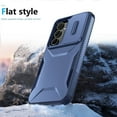 thumbnail image 4 of Case for Samsung Galaxy A14 5G with Sliding Camera Lens Protective Cover, [Military Grade Drop Protection] Non-Slip Heavy Duty Full-Body Shockproof Rugged Phone Case for Galaxy A14 5G, Blue, 4 of 7