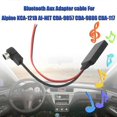 thumbnail image 2 of Car Bluetooth AUX Adapter Wireless Audio Phone Call Handsfree Microphone for Alpine KCA-121B AI-NET CDA-9857 CDA-9886, 2 of 5