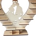 thumbnail image 3 of Wooden Loving Heart Shape Chocolate Display Stand for Parties Weddings, 3 of 8