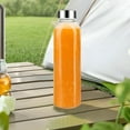 thumbnail image 2 of ACDANC 2026 New Glass Water Bottles with Lids, Reusable Glass Bottles with Carrying , 500Ml Glass Sports Water Bottle for Eco-Friendly Travel Drinks and Beverages, 2 of 7