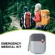 thumbnail image 1 of Organizador De Viajes Bolsa médica portátil Bolsas de almacenamiento de medicamentos de primeros auxilios portátiles para exteriores (Gris S), 1 of 3