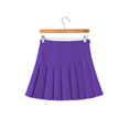 thumbnail image 3 of Mini faldas de cintura alta Falda Plisada Activewear Atlético Skorts High Cinte Purple Purple M Púrpura profundo m Magideal Mini faldas de cintura alta, 3 of 7
