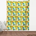 thumbnail image 3 of Ambesonne Cartoon Fabric by the Yard Upholstery, Summer Trees Pattern Simple, 10 Yards, Multicolor, 3 of 4