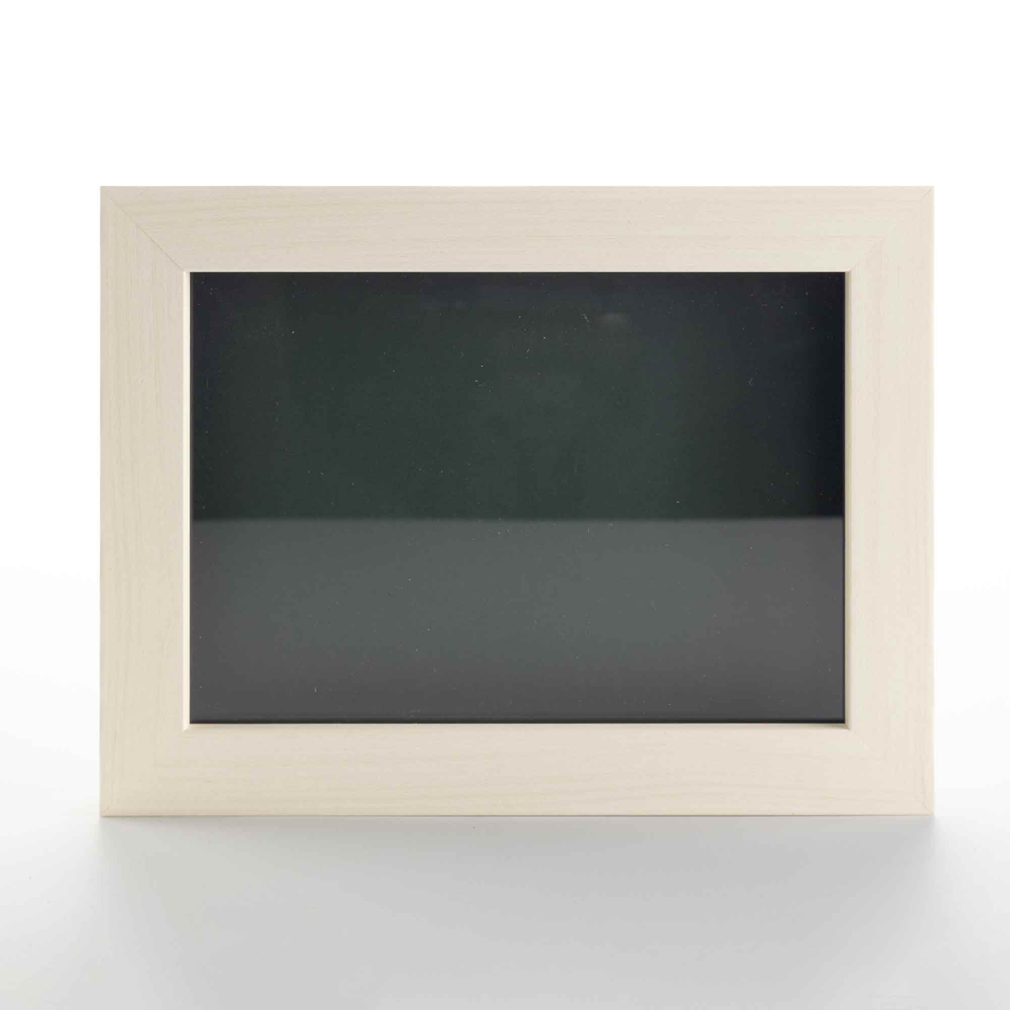 13x20 Shadow Box Frame Silver Real Wood Traditional Shadowbox Display Frame UV Acrylic Front Acid Free Backing and Hardware