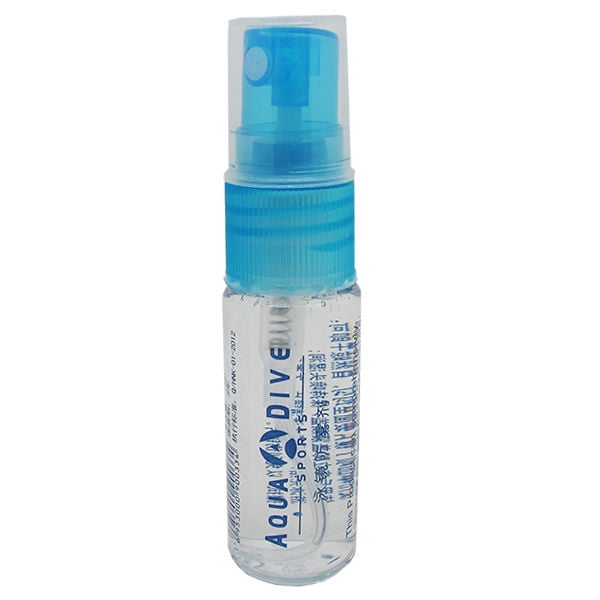 Aqua Dive Anti-Fog Solution Mask Goggle Defog Spray 15ml Assorted Colors by Scuba-Choice