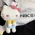 thumbnail image 1 of Sanrio-Colgante de felpa de Hello Kitty para niñas, muñeco de juguete creativo de dibujos animados, mochila escolar, adorno, regalo, 1 of 4
