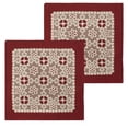 thumbnail image 3 of Cecilia 18 x 18 in. Lace and Embroidery Applique Pillow Covers, Set of 2, 3 of 6