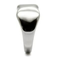 thumbnail image 5 of High polished (no plating) Stainless Steel Ring with No Stone for Women Style TK033, 5 of 5