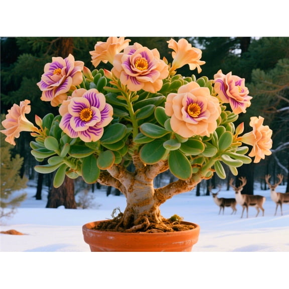 Brilliant Desert Rose for Sale Exquisite Ornamental Blooms Simple To Grow Premium  Stakes
