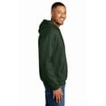 thumbnail image 5 of Soft Pullover Hooded Sweatshirt Pullover Hoodie (Forest Green-4X-Large), 5 of 5