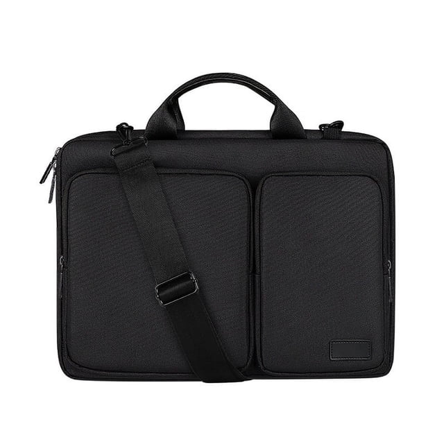 Bolsa protectora para portátil, funda para portátil de 14,1 a 15,4 pulgadas, tamaño universal (aplicable a MAC nuevo de 16 pulgadas), bolsa de mensajero para computadora, color negro