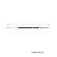 thumbnail image 3 of Cable Chicote Freno Trasero Derecho/Izquierdo Compatible Con Audi A1 1.2L 1.4L 1.6L 2.0L 2010 2011 2012 2013 2014 2015 2016 Disco Tsfi Tdi CAHSA Cable Chicote Acelerador, 3 of 7