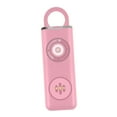 thumbnail image 2 of Alarma de seguridad personal Luz estroboscópica Luz LED recargable por USB Portátil con LED Rosa, 2 of 9