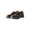 Brown, variant on British Style Round Toe Chunky Platform Slip-On Loafers Women's Leather Shoes
