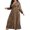 Leopard Print, variant on Women's Plus Size Leopard Print Surplice Maxi Dress Belted Stretch Fit Easy Care 95% Polyester 5% Spandex Imported