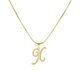 thumbnail image 1 of EZLIFE Collar con iniciales en plata de ley, colgante con 26 letras del alfabeto, collar rápido K0Q1, 1 of 7