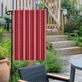 thumbnail image 2 of Red Stripes Garden Flag 28x40 Inch Classic Minimalist Stripe Modern Geometric Double Sided Small Decorative Garden Flags for Outside, Outdoor Yard Porch Lawn Decoration, 2 of 9