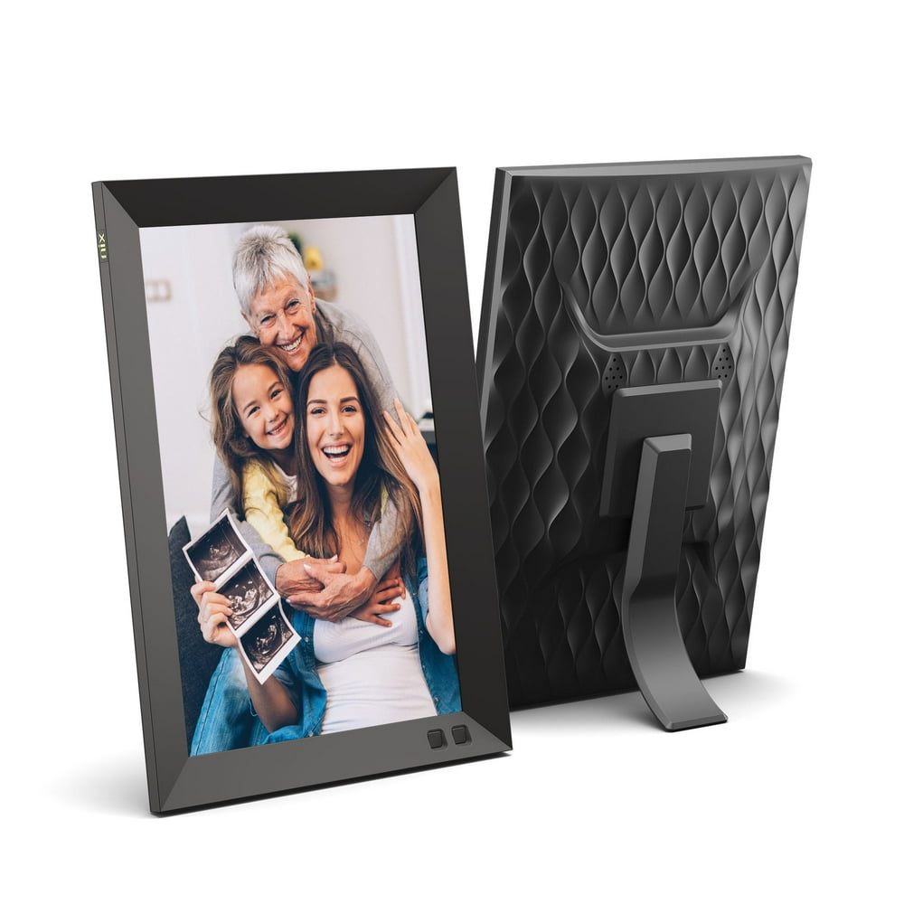 NIX 10.1” Wall Mountable HD Digital Photo Frame with Auto Rotate and Motion Sensor