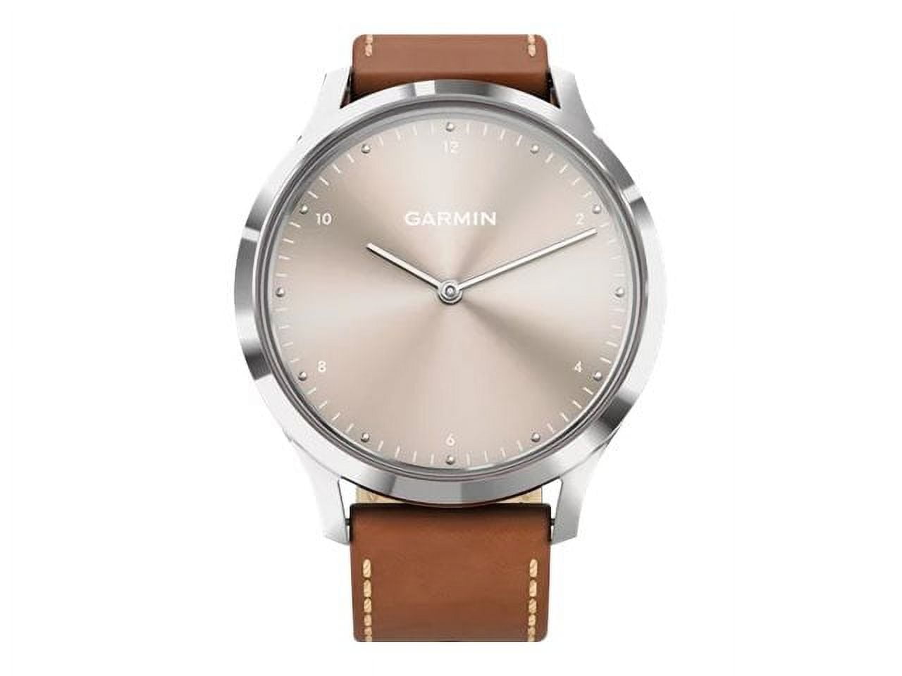 ガーミン vívomove HR BlackSilver leather Amazon.com: Garmin vívomove Trend, Stylish Hybrid Smartwatch