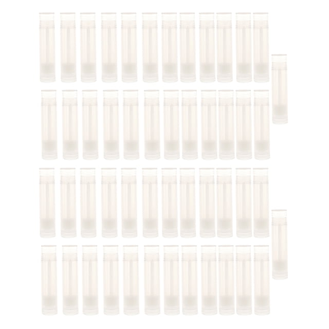 50pcs 5g Tubos Vacíos de Bálsamo Sunnimix Tubo de bálsamo labial vacío