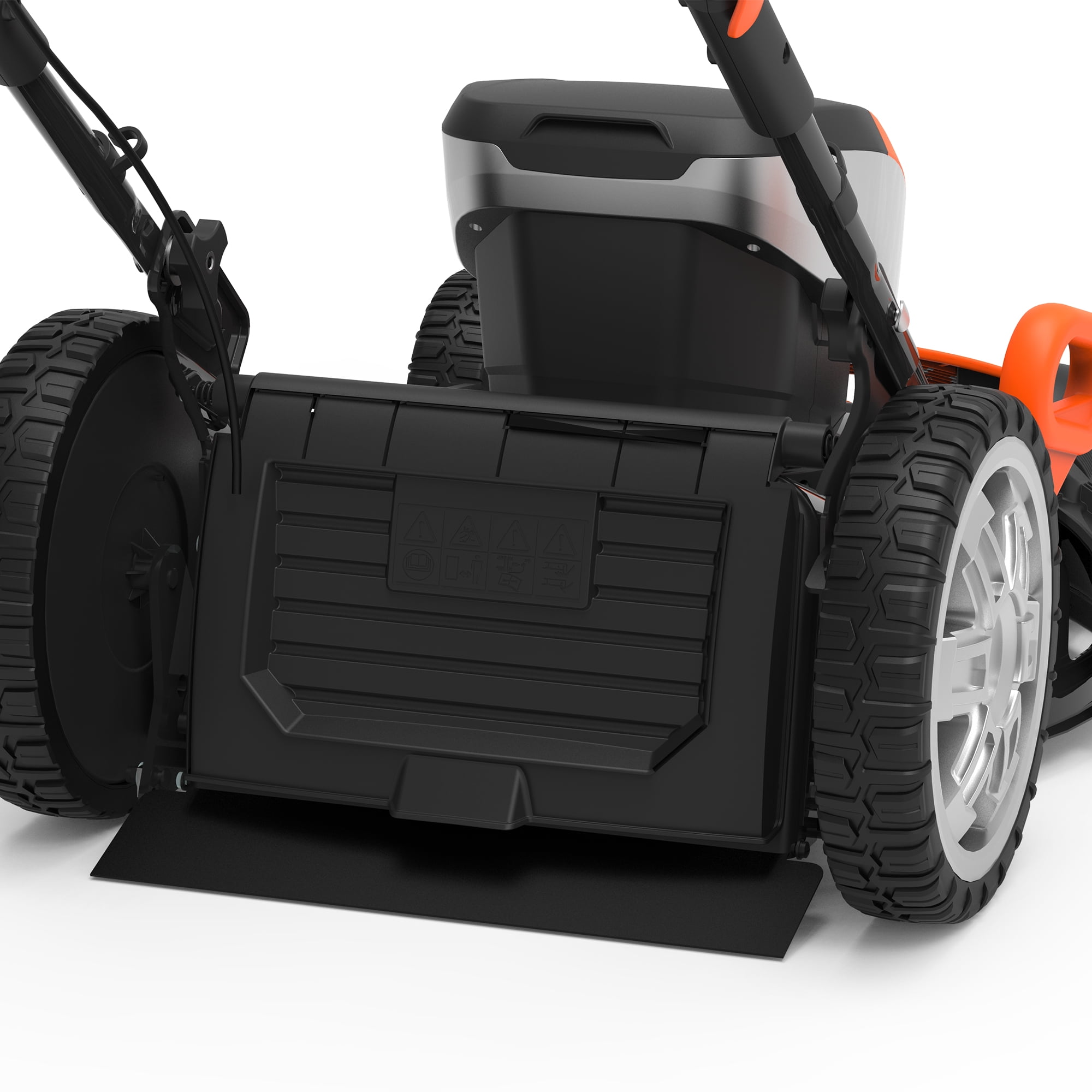 Yard Force 60v Lithium-Ion 21” Self-Propelled 3-in-1 Lawn Mower | YF60VRX21-SP-2Battery| with Brushless Motor, 2x 60v/4.0 Ah Batteries, Charger, and 5-Year Warranty