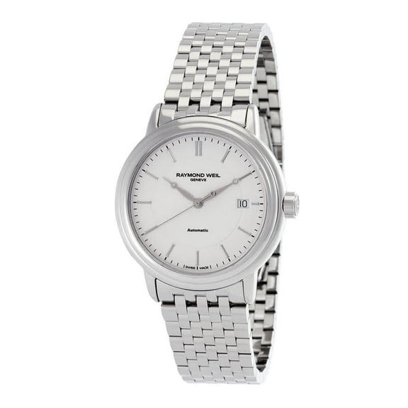 Raymond Weil Maestro Automatic White Dial Men's Watch 2837-ST-30001
