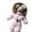 Pink, variant on Mercatoo Baby Snowsuit Infant 𝗦now Suits Thicken Warm Fleece Jumpsuits Newborn Cute 𝗥omper Jacket Coat Winter Puffer Outerwear