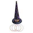 thumbnail image 4 of veasfak 5 Pieces Halloween Toss Game with s Inflatable Witch Hats for Halloween, 4 of 9