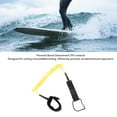 thumbnail image 4 of 9.8ft Surf Leash Spiral 7mm Thickness TPU Coiled Paddle Board Leash Paddleboard Rope for Surfing and Paddleboarding, 4 of 7