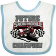 thumbnail image 3 of Inktastic Future Snowmobile Champion Boys or Girls Baby Bib, 3 of 4