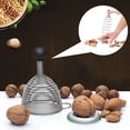 thumbnail image 1 of Dvkptbk Torchon Écrou Pinces à Ressort en Acier Inoxydable Écaleur Casse-Noisette Ouvre-Noisette Outils en Liquidation, 1 of 1