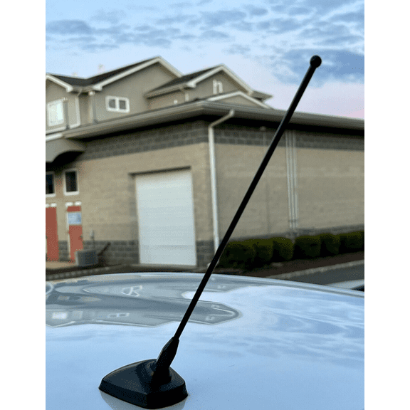 9" inch Black Stainless Antenna Mast Power Radio AM/FM for FORD FOCUS 2008-2018 New