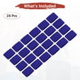 thumbnail image 4 of Uxcell 24PCS Bandas de sudor deportivas, muñequeras de algodón absorbentes para entrenamiento/baloncesto/correr [Azul zafiro, 5cm de ancho], 4 of 7