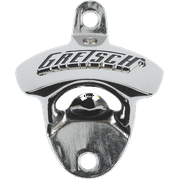 Gretsch Logo Wall Mount Chrome Beer Bottle Opener for Bar