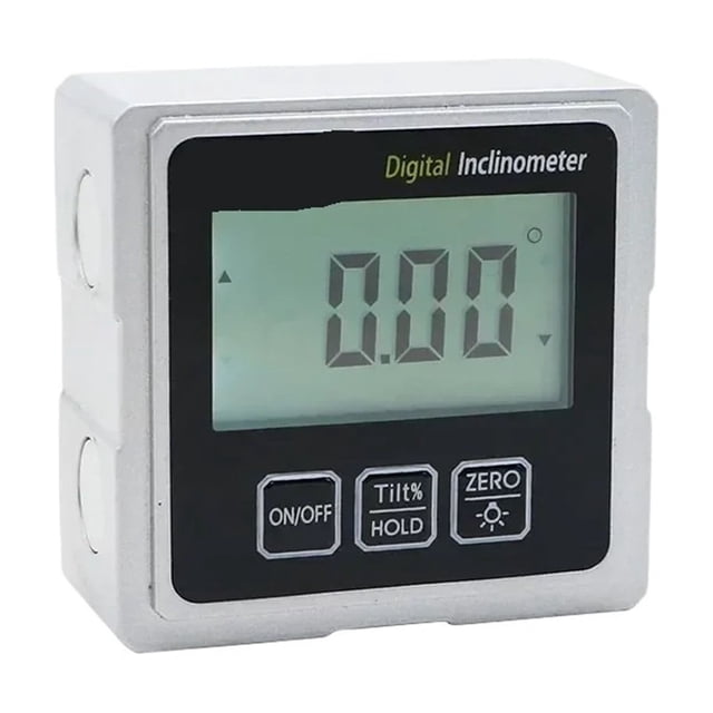 Digital Level Inclinometer Protractor with 3-Sides Magnets Angle Finder Level Measuring ,Accurate Measurement
