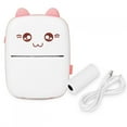 thumbnail image 3 of Lightweight Photo Printer, Pocket Printer, Wireless Scrapbooking For Students  Pink, 3 of 8