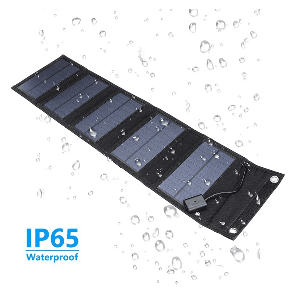 10W Outdoor Foldable Solar Panels Cell 5V USB Portable Solar Smartphone Battery Charger for Camping Hiking Phone Charger