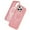 Pink, variant on TECH CIRCLE Magnetic Phone Case for iPhone 15 (2023 Release) 6.1", Compatible with MagSafe, Woven Texture Back Cover, Shockprooof Protective Lightweight Slim Case for Men Women, Black
