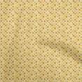 thumbnail image 1 of oneOone Cotton Poplin Dark Mustard Fabric Hearts Print Sewing Craft Projects Fabric Prints By Yard 56 Inch Wide, 1 of 5
