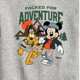 thumbnail image 3 of Disney Standard - Packed For Adventure Pluto Mickey - Toddler & Youth Crewneck Fleece Sweatshirt, 3 of 5