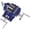 Blue + Steel#6, variant on 5 inch Cross Slide Vise for Drill Press, 2 Way X-Y Milling Vise with Serrated Steel Jaws, Benchtop Clamp for Woodworking and Metalworking, Blue