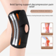 thumbnail image 2 of Rodilleras ultrafinas profesionales para hombre y mujer, ajustables, transpirables, para deportes de montaña, 2 of 3
