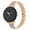 Rose Gold to Rose Red, variant on REQO Bling Bands Compatible with Google Pixel Watch 3 41mm/Pixel Watch 2/Pixel Watch 1, Glitter Metal Bracelet Straps Luxurious Rhinestone Replacement Wristband for Women