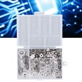 thumbnail image 3 of Kit d'Assortiment de Rondelles Plates en Acier Inoxydable 304 - 660 Pcs Incluant Tailles M3, M4, M5, M6, M8, M10 / Ensemble de Fixation Durable et Résistant à la Corrosion avec Boîte de Rangement Organisée pour Décoration Intérieure, 3 of 6
