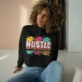 thumbnail image 4 of Hustle Vibes - Women's Crop Top Hoodie, 4 of 4