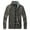 Coffee, variant on jsaierl Cardigan Sweaters for Men Knit Stand Collar Zip Up Outwear Top Long Sleeve Woolen Plaid Sweater Jacket
